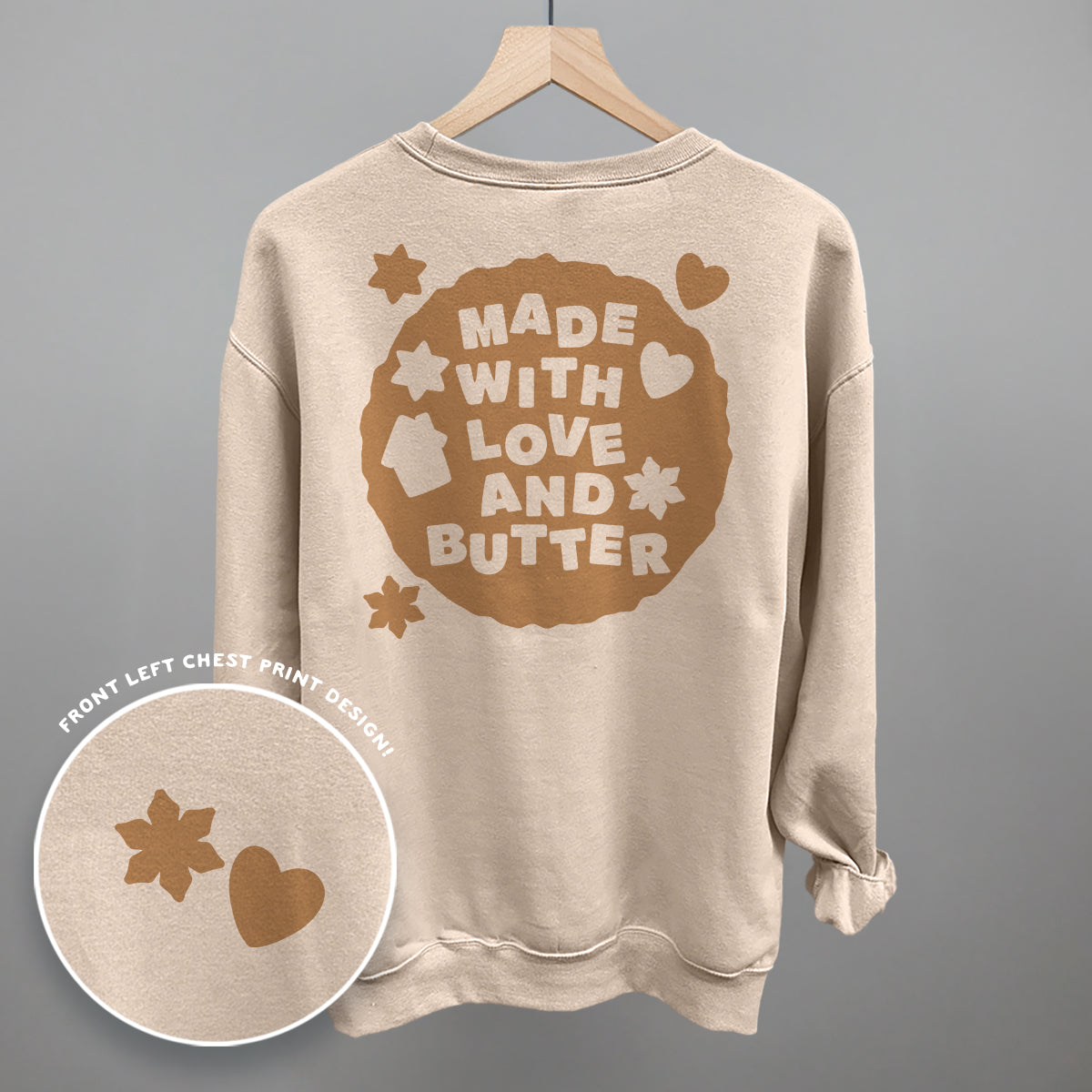 Made With Love And Butter (Back Print)
