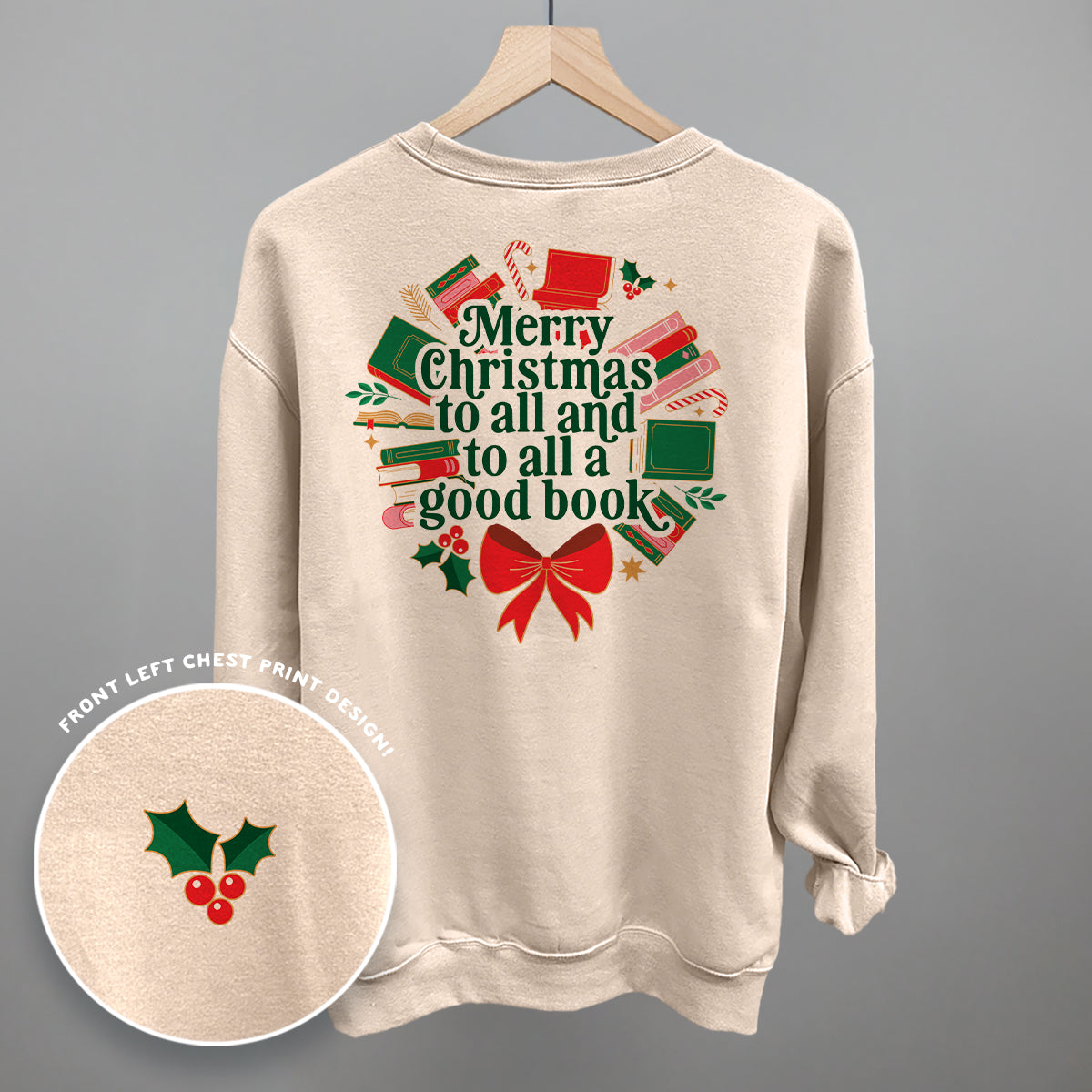 And To All A Good Book (Back Print)