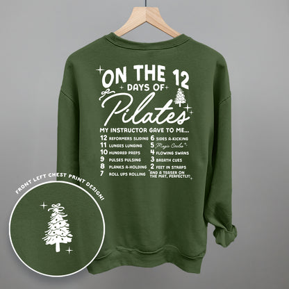 12 Days Of Pilates (Back Print)