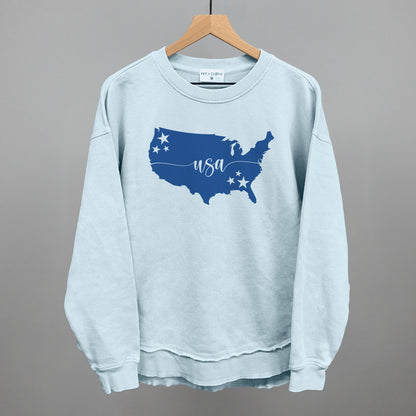 USA Silhouette Script