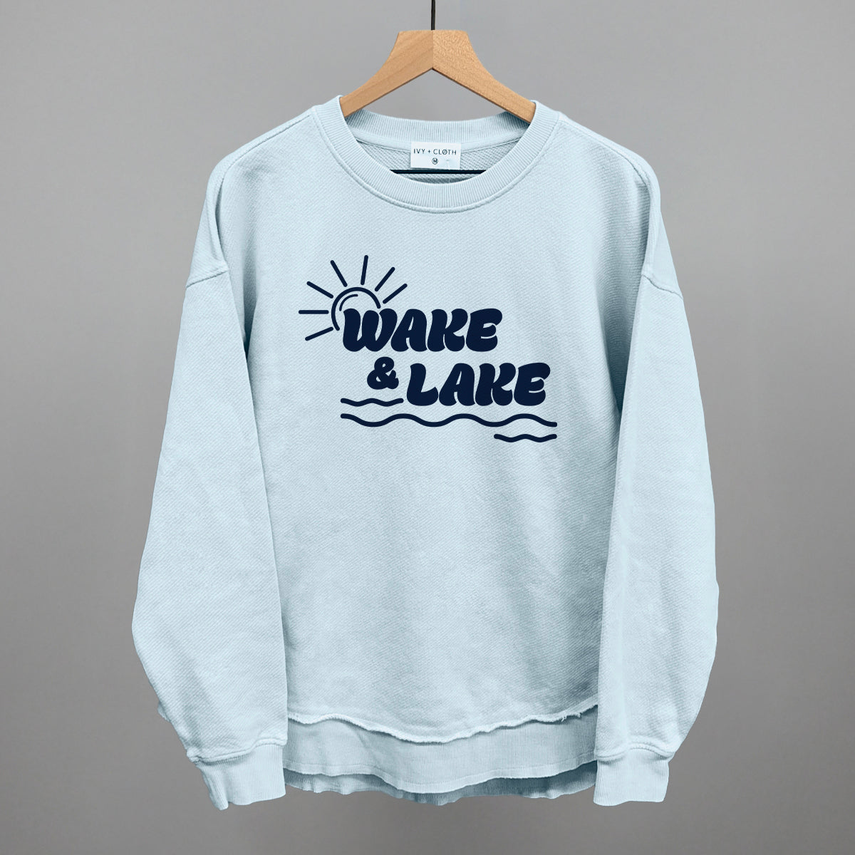 Wake And Lake (Navy Blue)