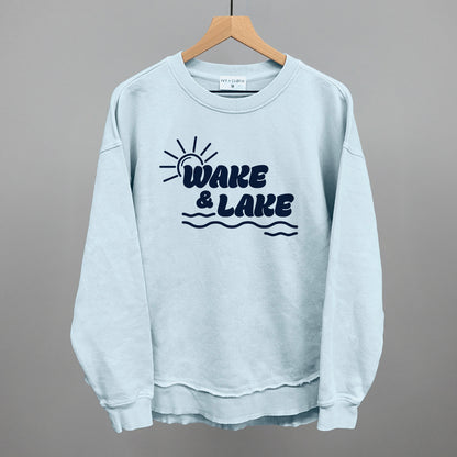 Wake And Lake (Navy Blue)
