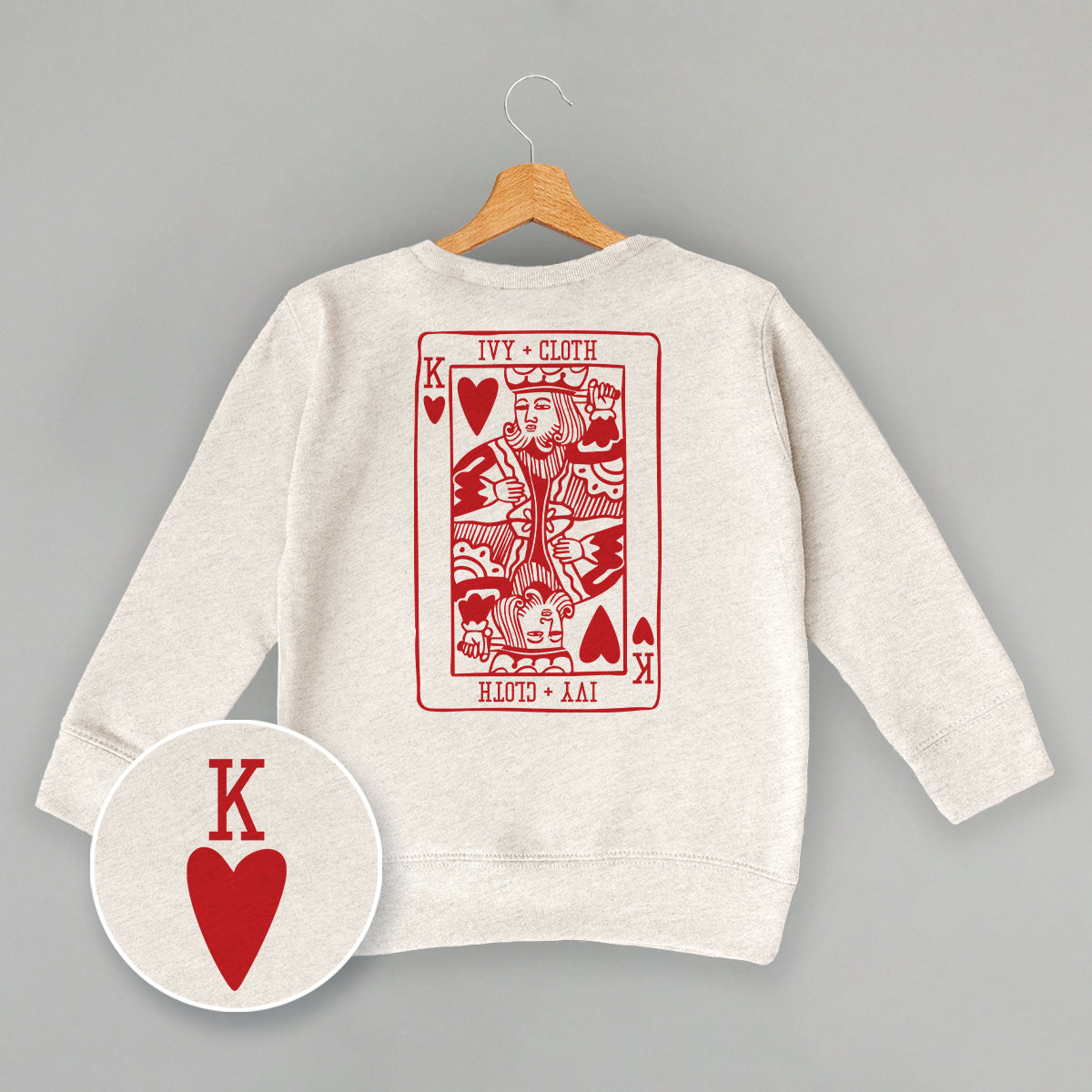 King Of Hearts (Kids Back Print)