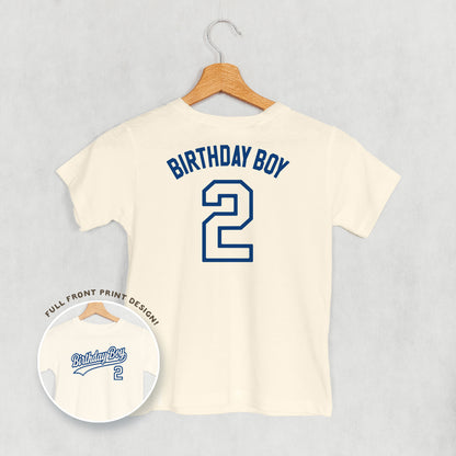 Birthday Boy Varsity #2 (Kids Back Print)