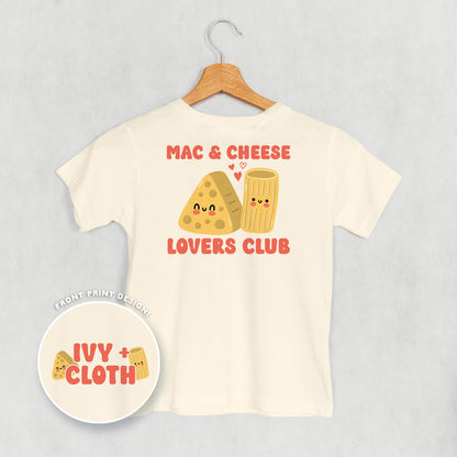 Mac & Cheese Lovers Club (Kids Back Print)