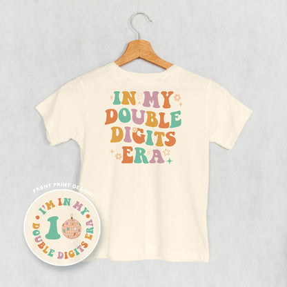 In My Double Digits Era (Kids Back Print)