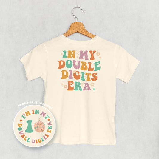 In My Double Digits Era (Kids Back Print)