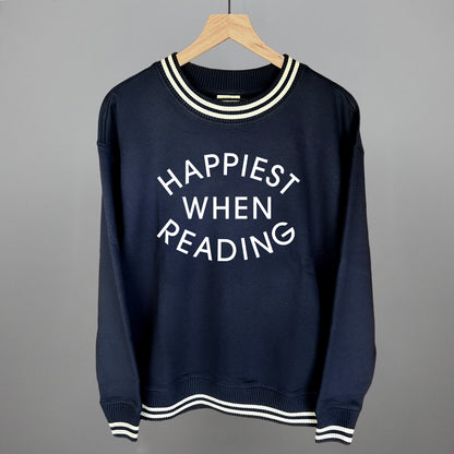 Happiest When Reading (White)