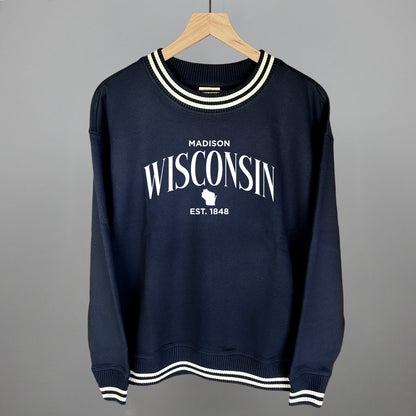 Wisconsin Est. 1848 (White)