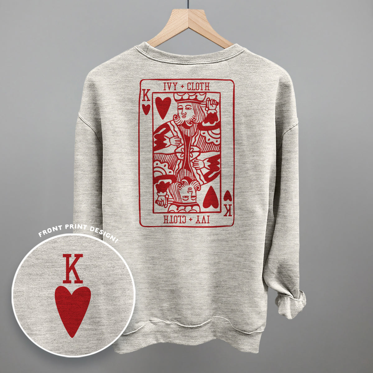King Of Hearts (Back Print)