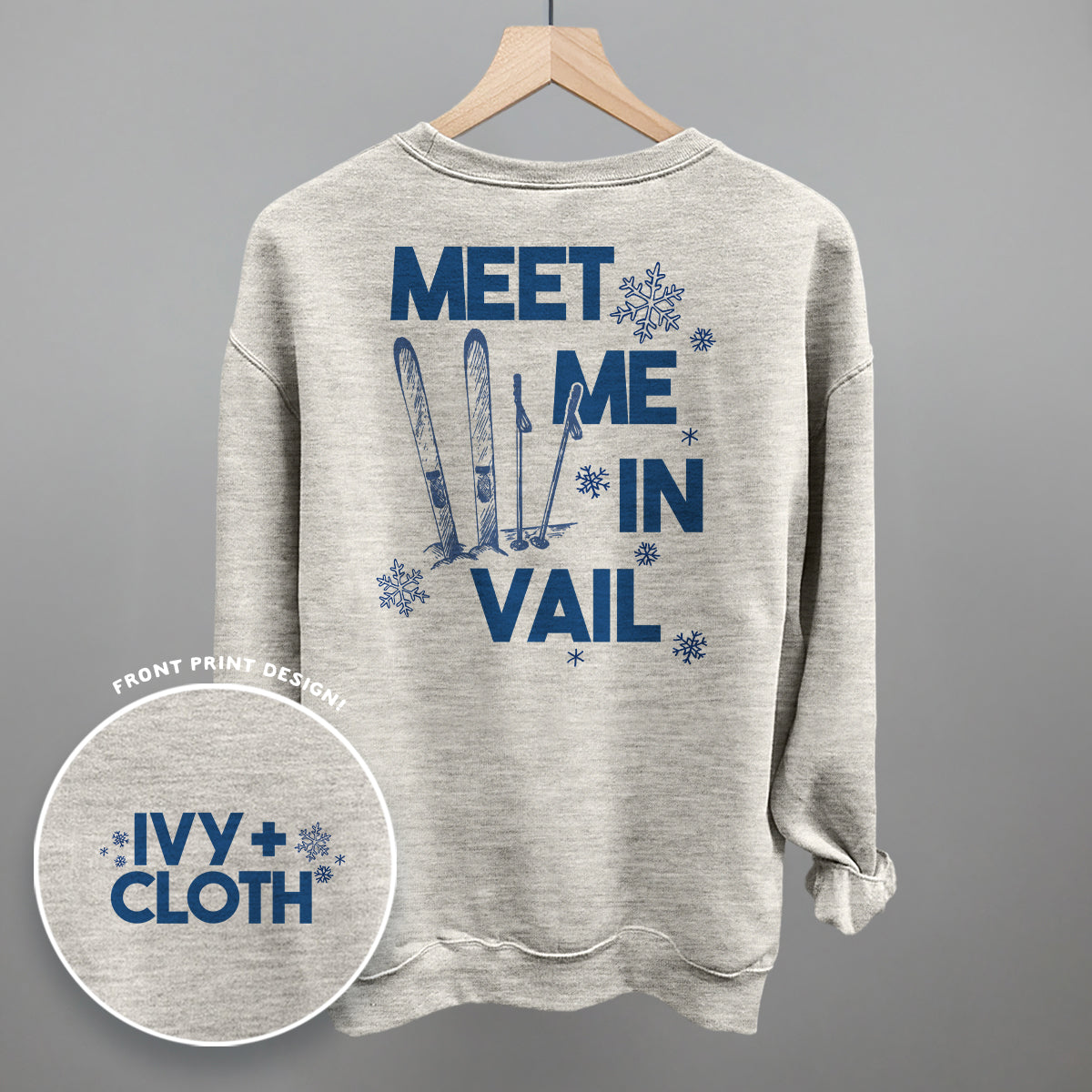 Meet Me In Vail (Back Print)