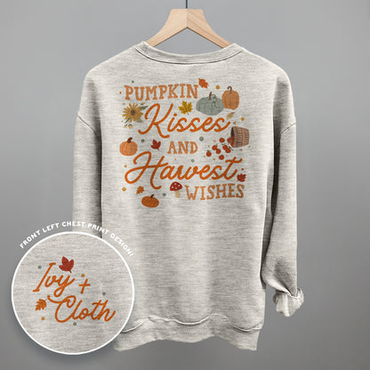 Pumpkin Kisses And Harvest Wishes (Back Print)