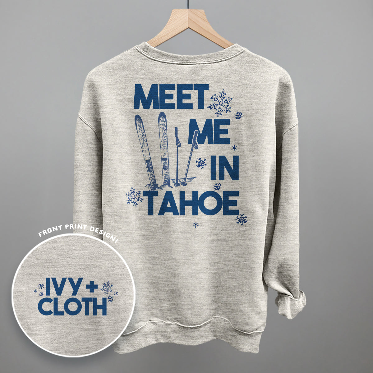 Meet Me In Tahoe (Back Print)