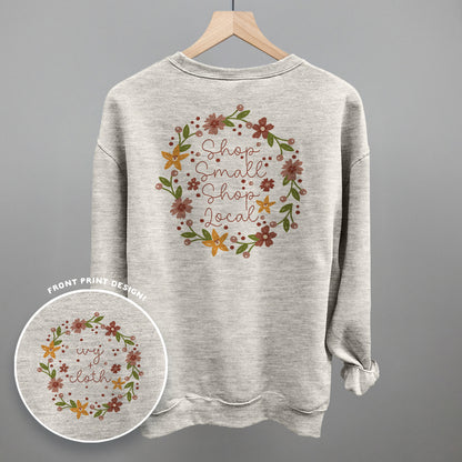 Shop Small Shop Local Back Print