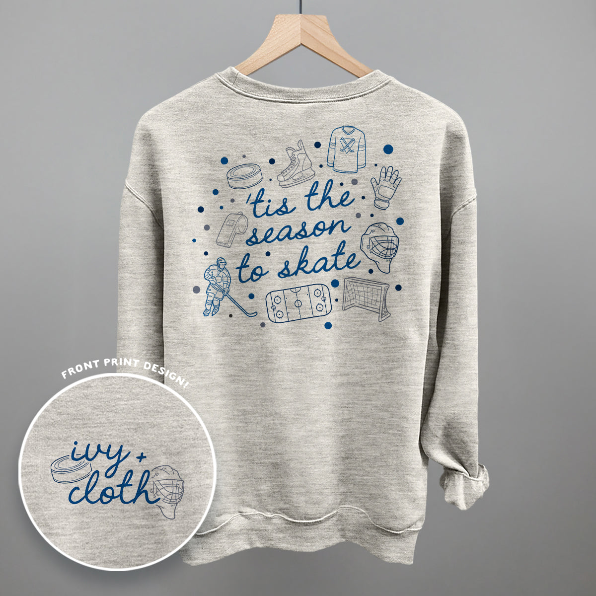 Tis The Season To Skate (Back Print)