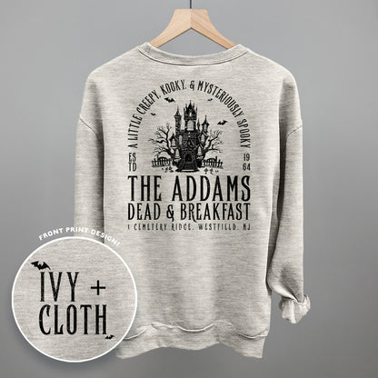 The Addams Dead & Breakfast (Back Print)