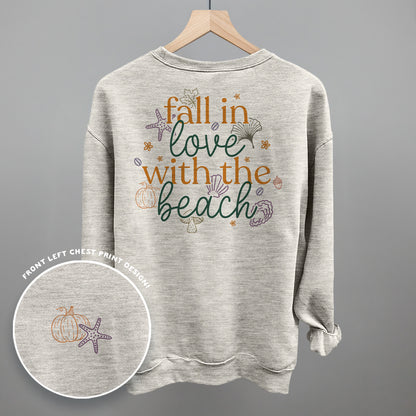 Fall In Love With The Beach (Back Print)