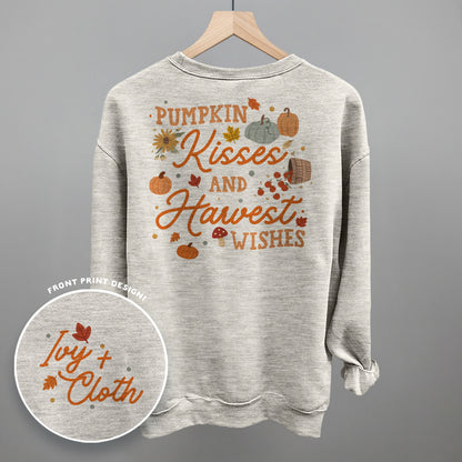 Pumpkin Kisses And Harvest Wishes (Back Print)