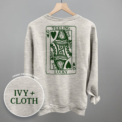 Feeling Lucky Queen Of Hearts (Back Print)
