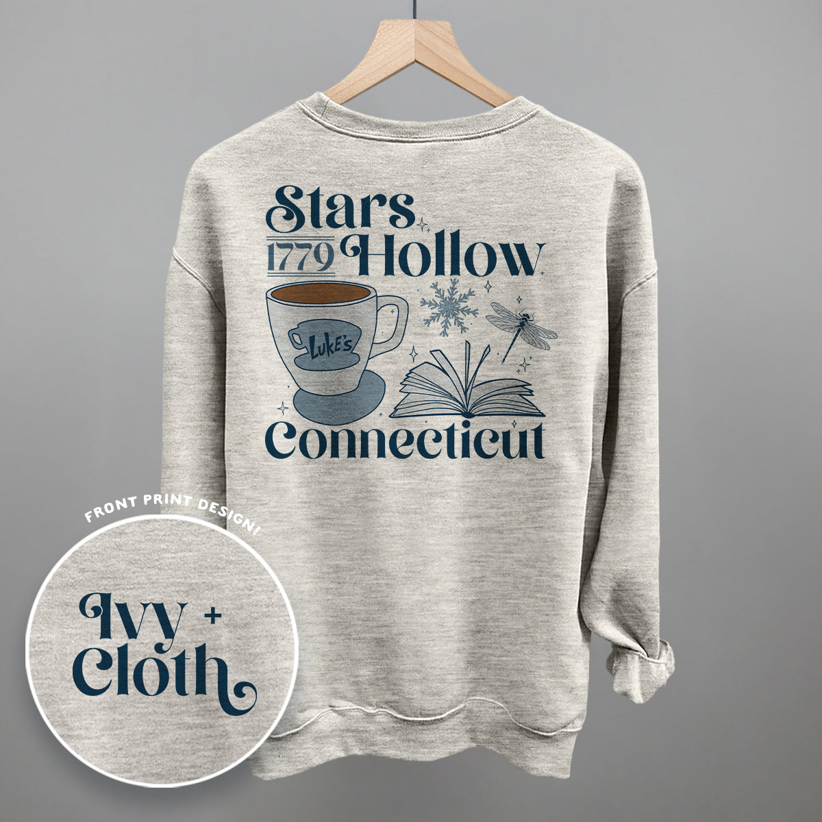 Stars Hollow CT Winter (Back Print)