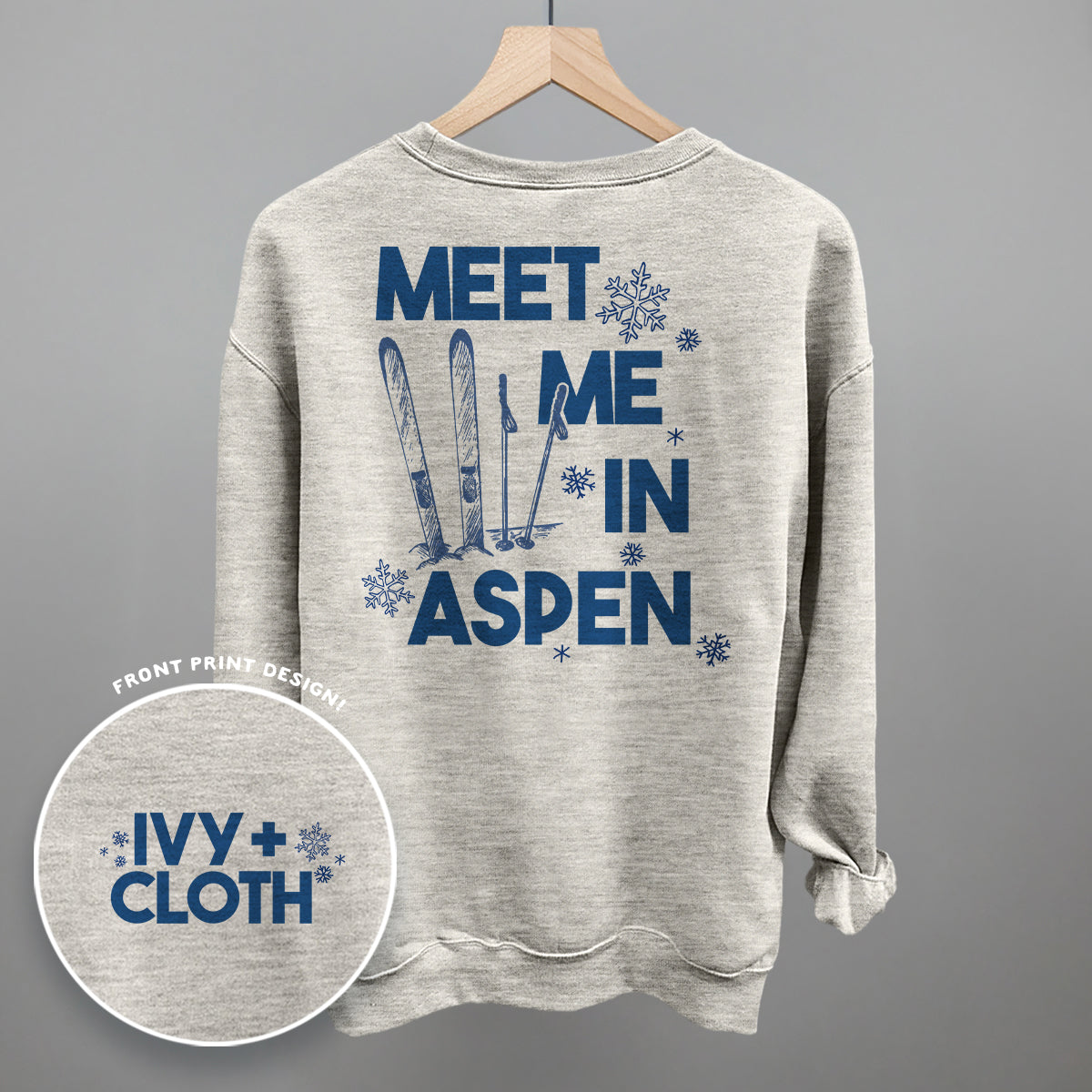 Meet Me In Aspen (Back Print)