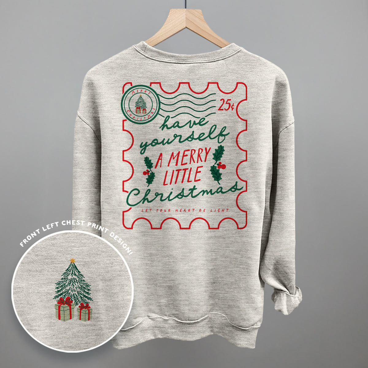 Merry Little Christmas Stamp (Back Print)