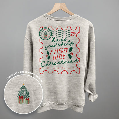 Merry Little Christmas Stamp (Back Print)