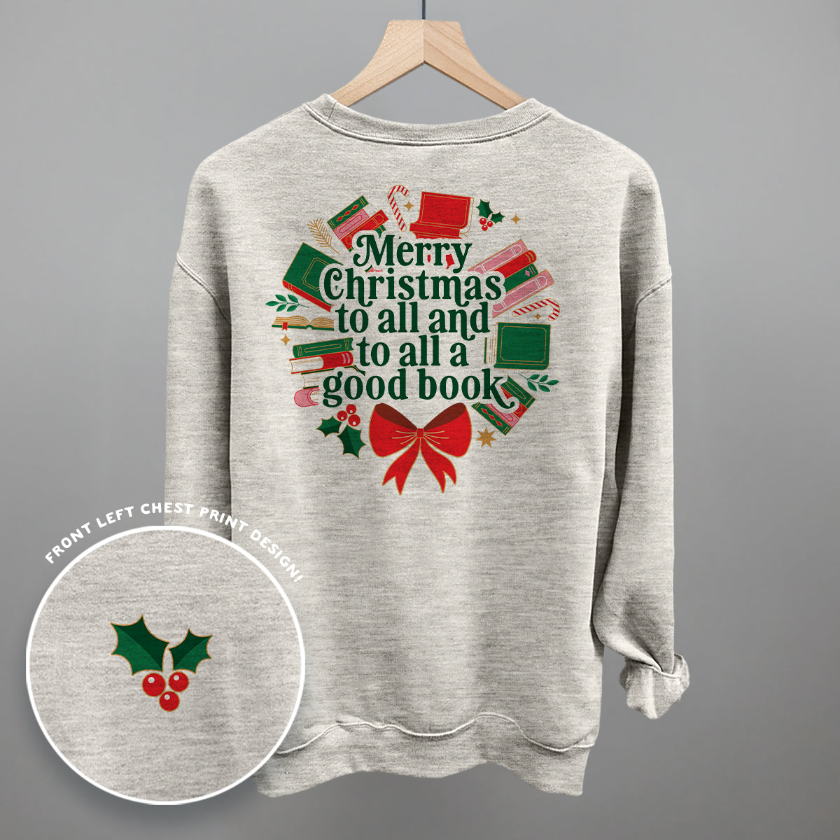 And To All A Good Book (Back Print)
