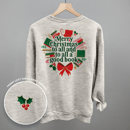 And To All A Good Book (Back Print)