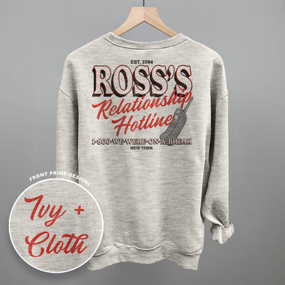 Ross's Relationship Hotline (Back Print)