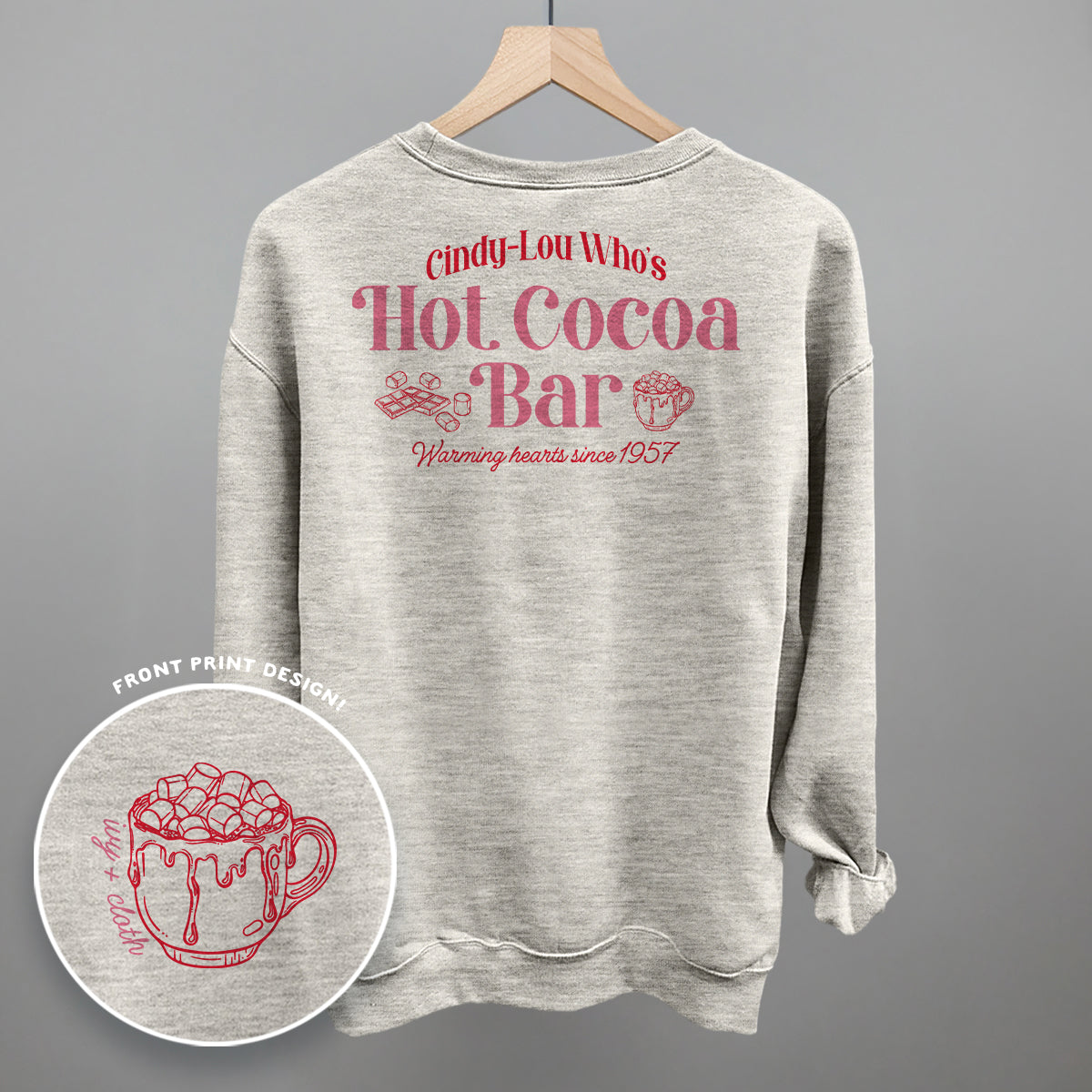 Cindy-Lou Who's Hot Cocoa Bar (Back Print)