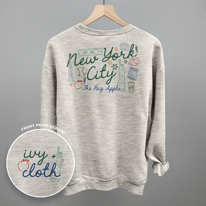 New York City Doodles (Back Print)