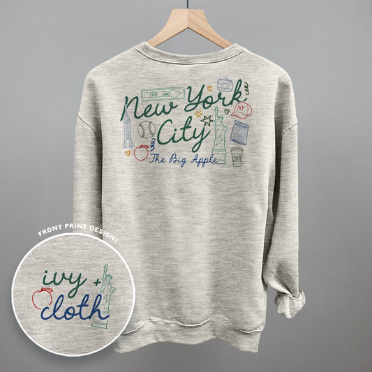 New York City Doodles (Back Print)