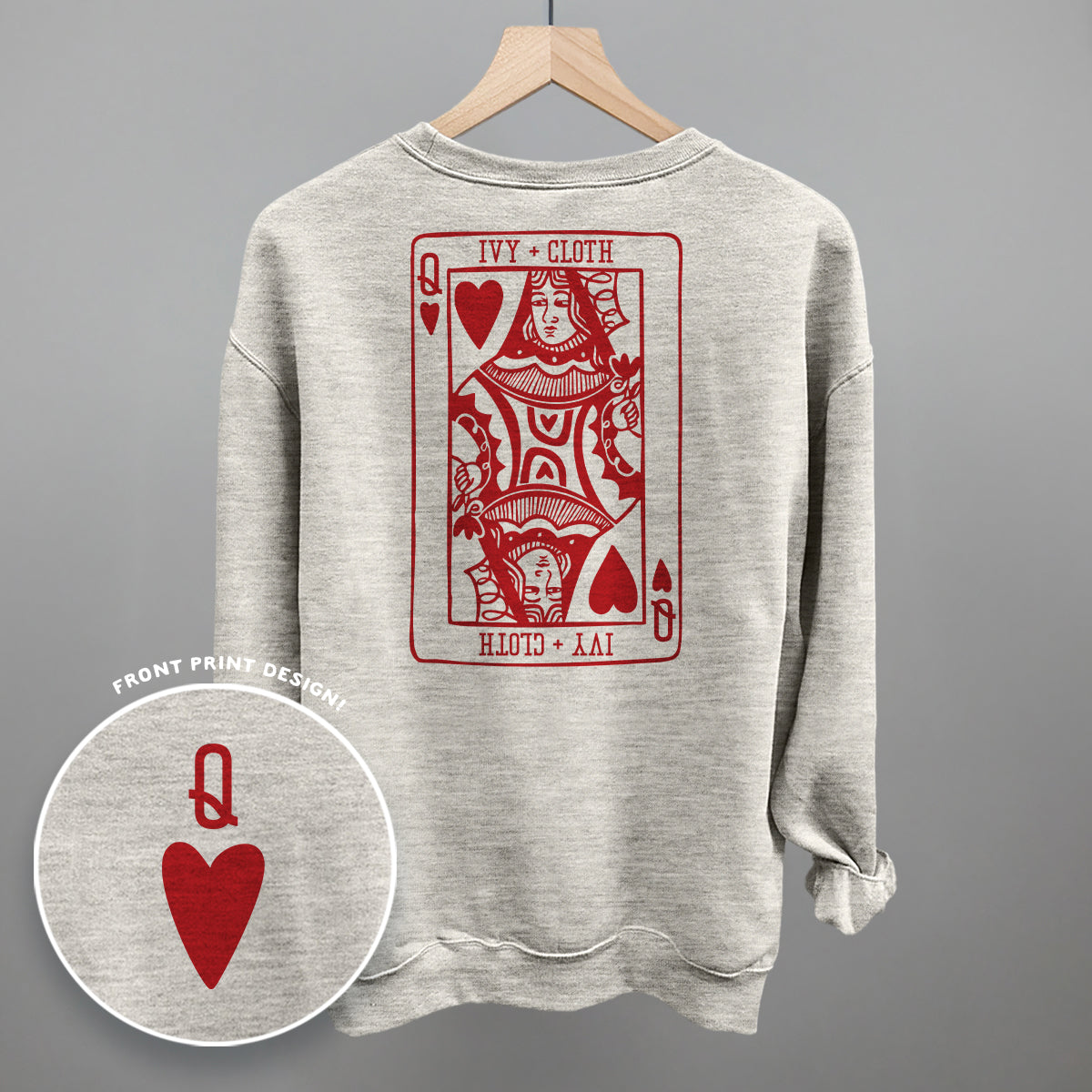 Queen Of Hearts (Back Print)