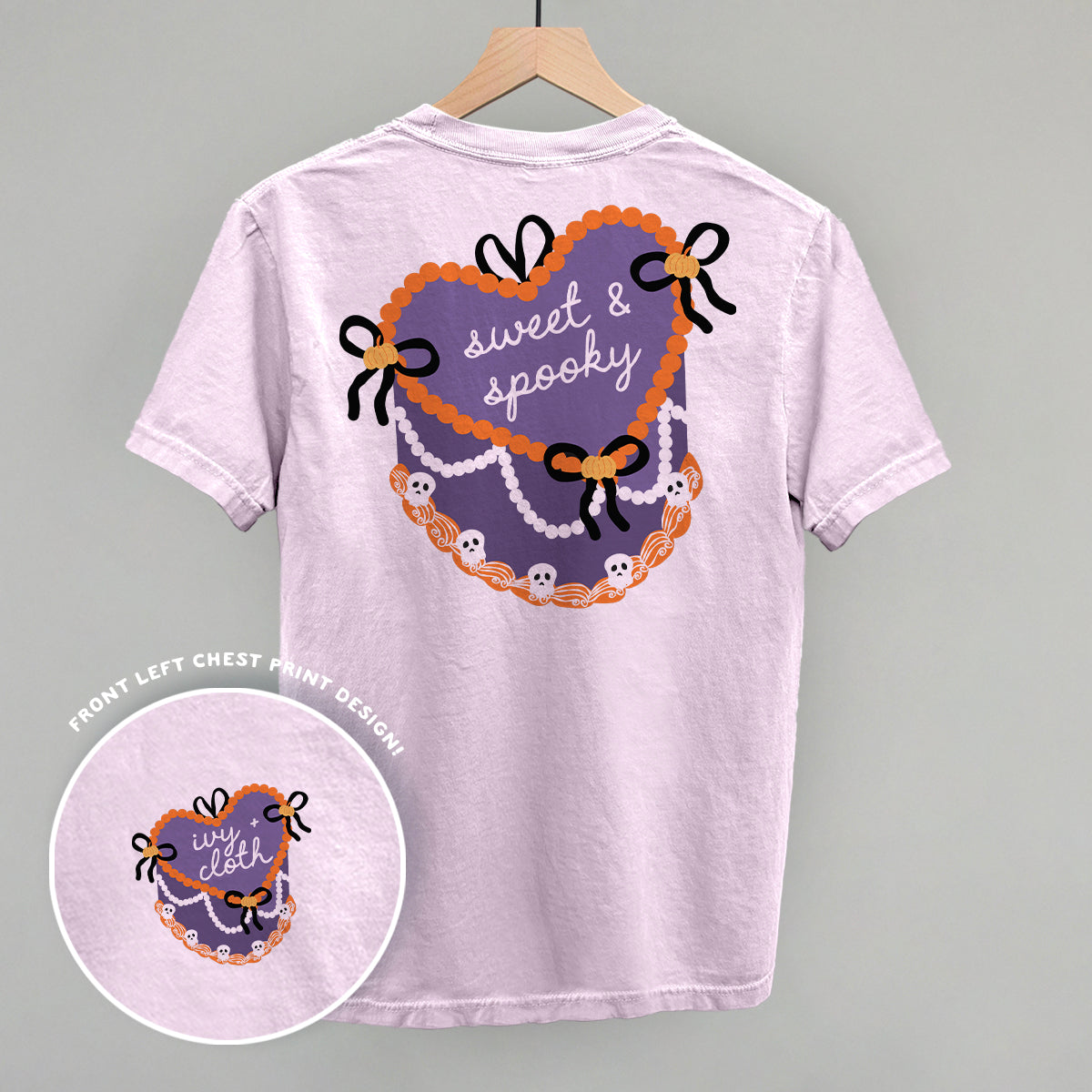 Sweet & Spooky Vintage Cake (Back Print)