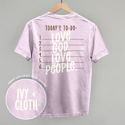 Love God Love People (Back Print)