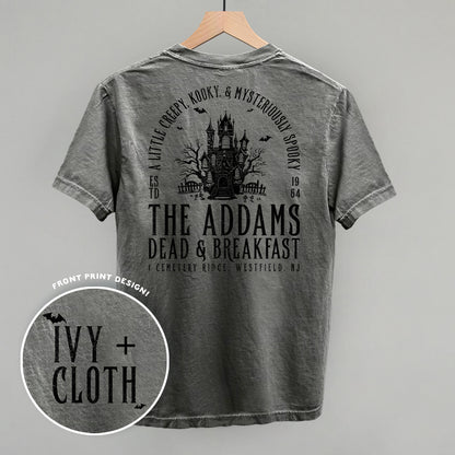 The Addams Dead & Breakfast (Back Print)