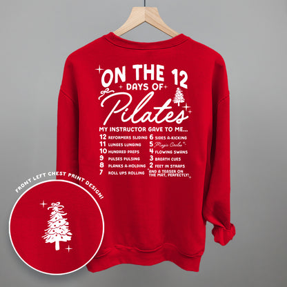 12 Days Of Pilates (Back Print)