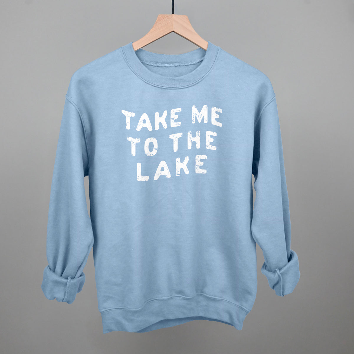 Take Me To The Lake Distressed