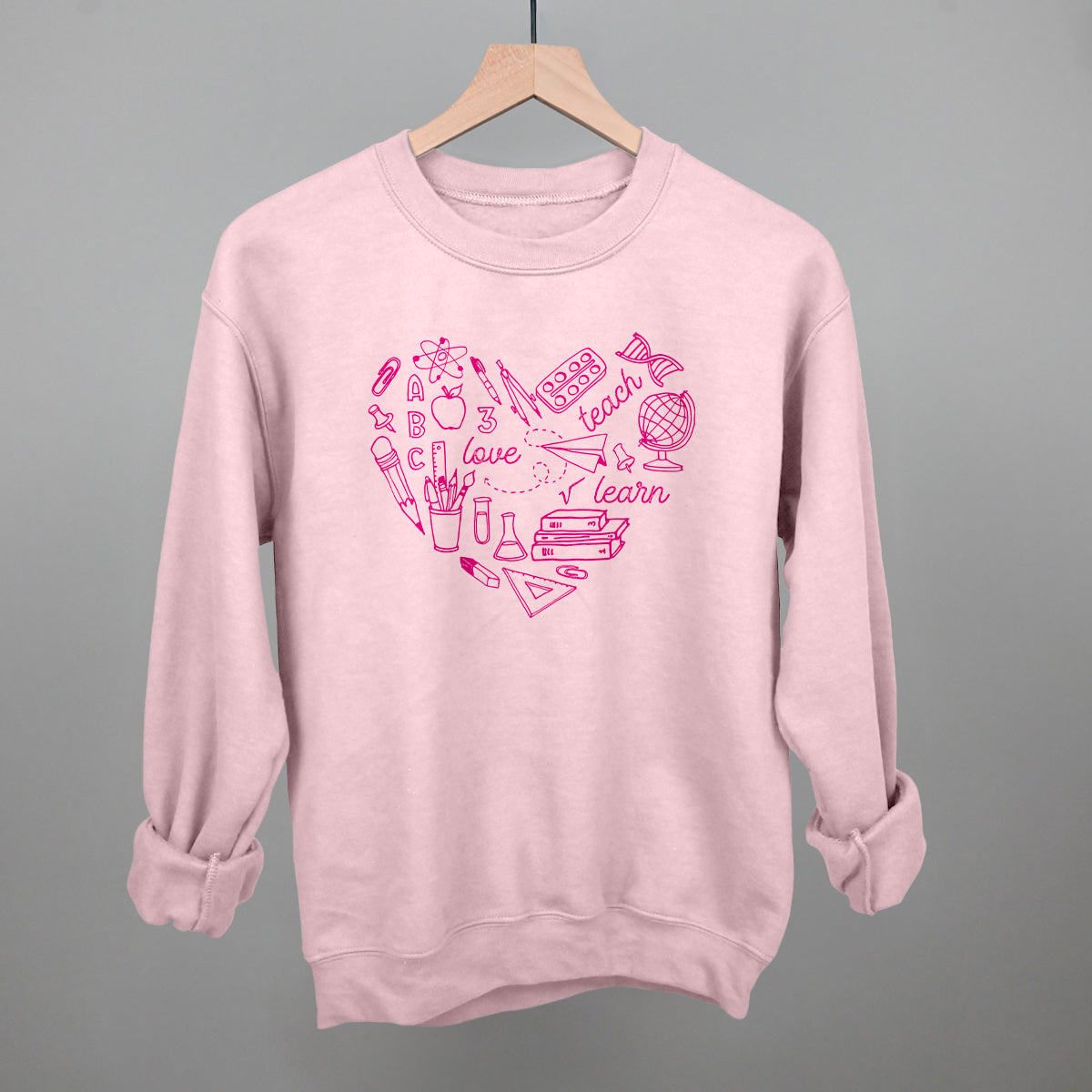 Teacher Doodle Heart