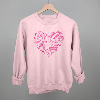 Teacher Doodle Heart