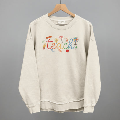 Teach Rainbow Script + Doodles