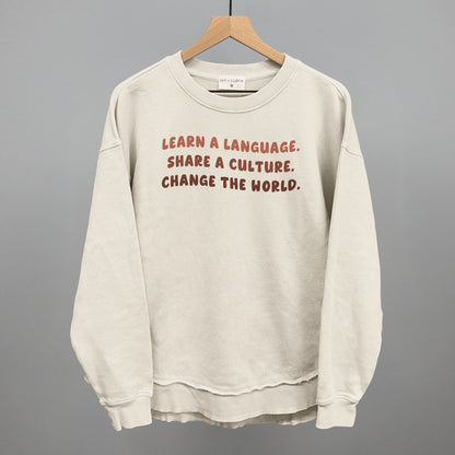 Learn A Language, Share A Culture, Change The World