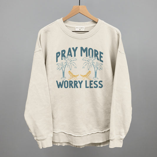 Pray More Worry Less Palm Trees