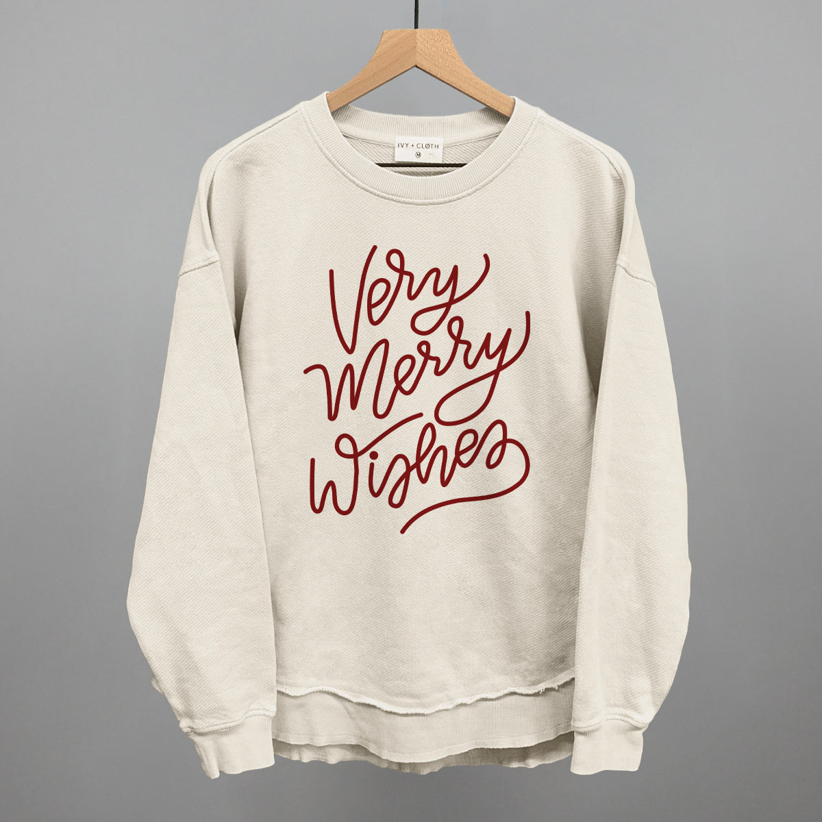 Very Merry Wishes Handwritten