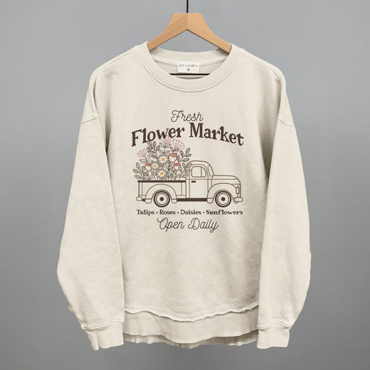 Fresh Flower Market Truck