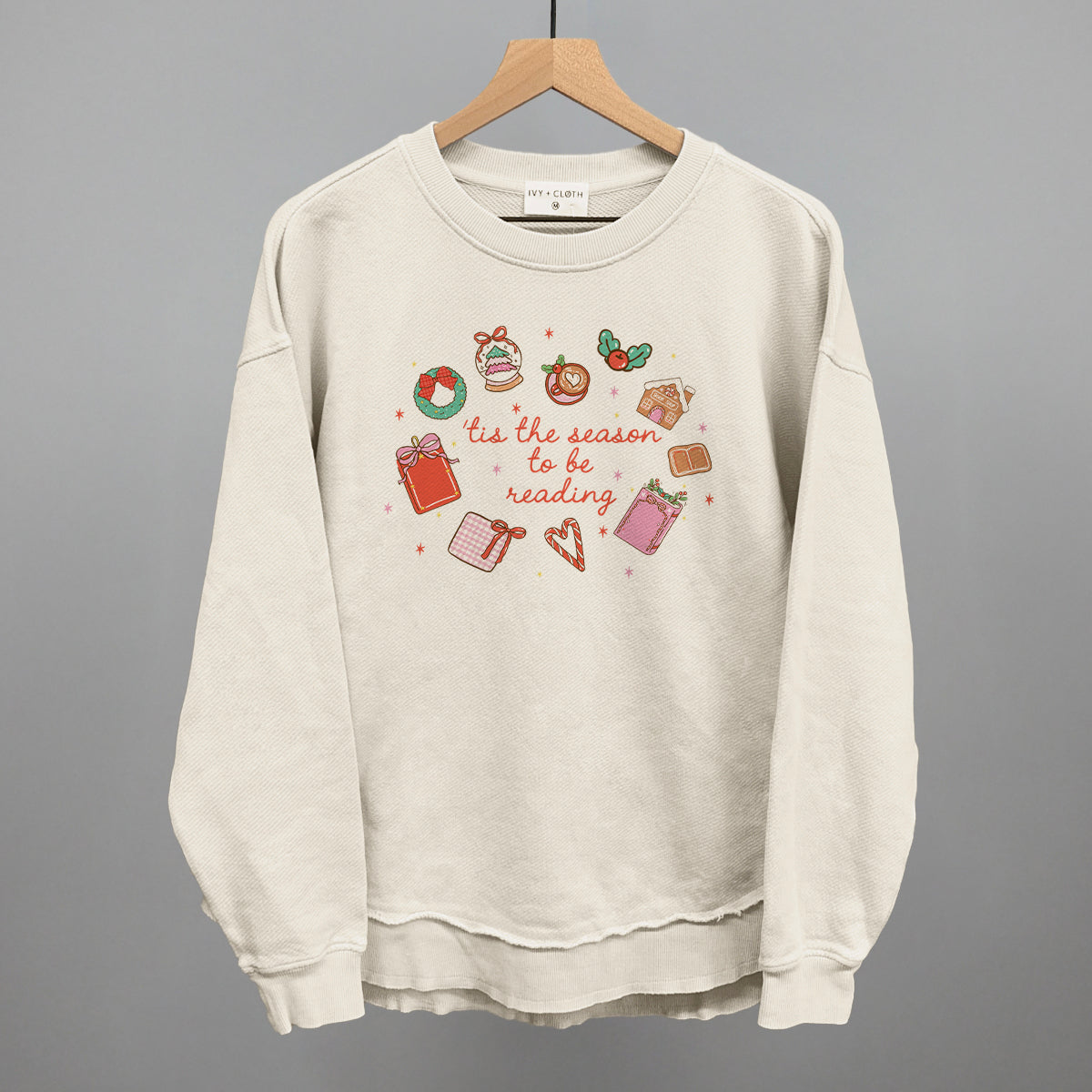 Tis The Season To Be Reading Wreath