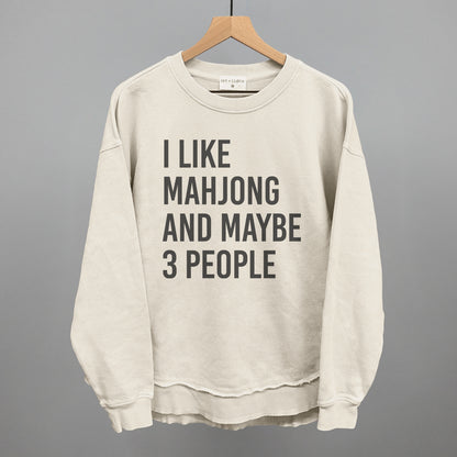 I Like Mahjong And Maybe 3 People