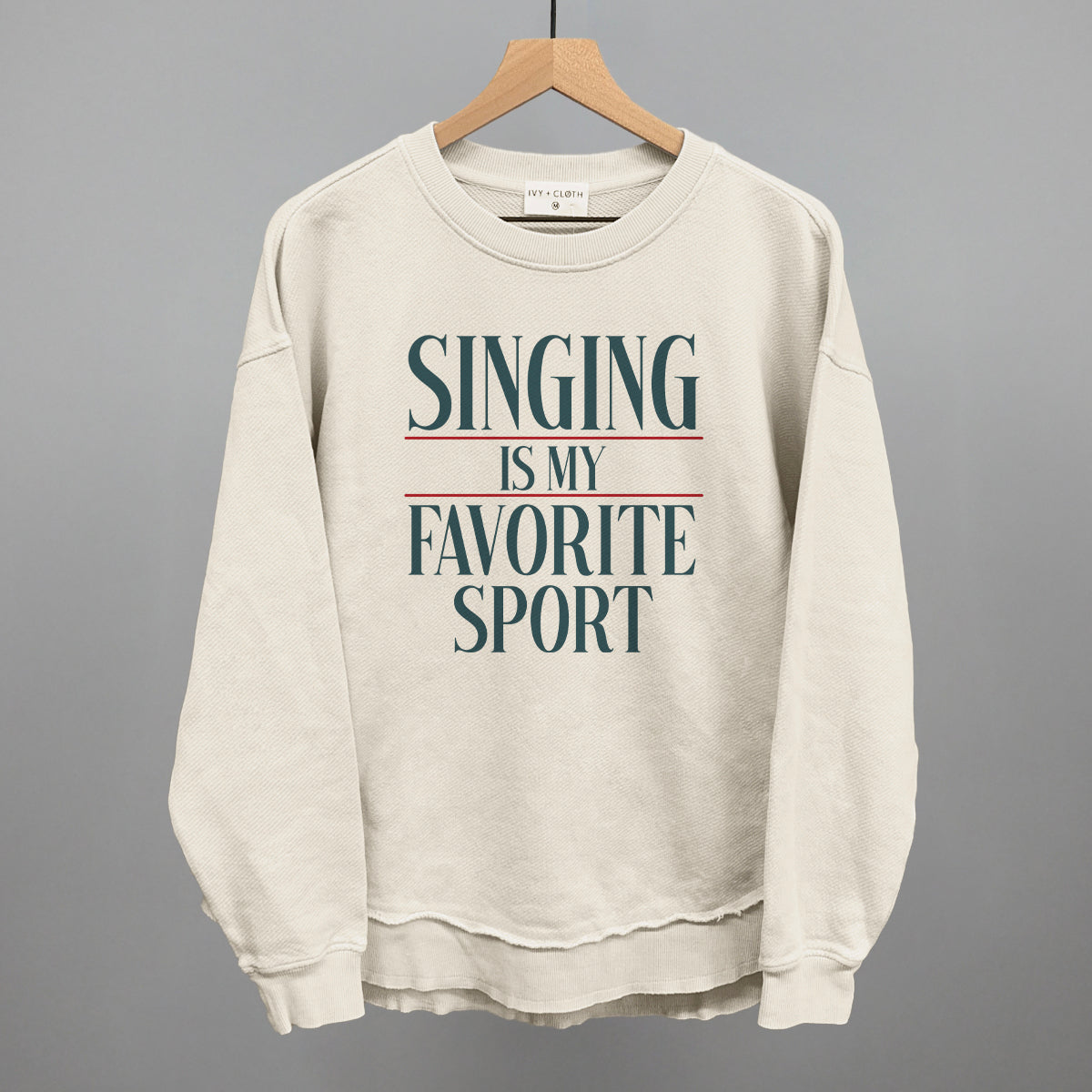 Singing Is My Favorite Sport