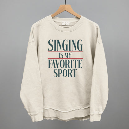 Singing Is My Favorite Sport